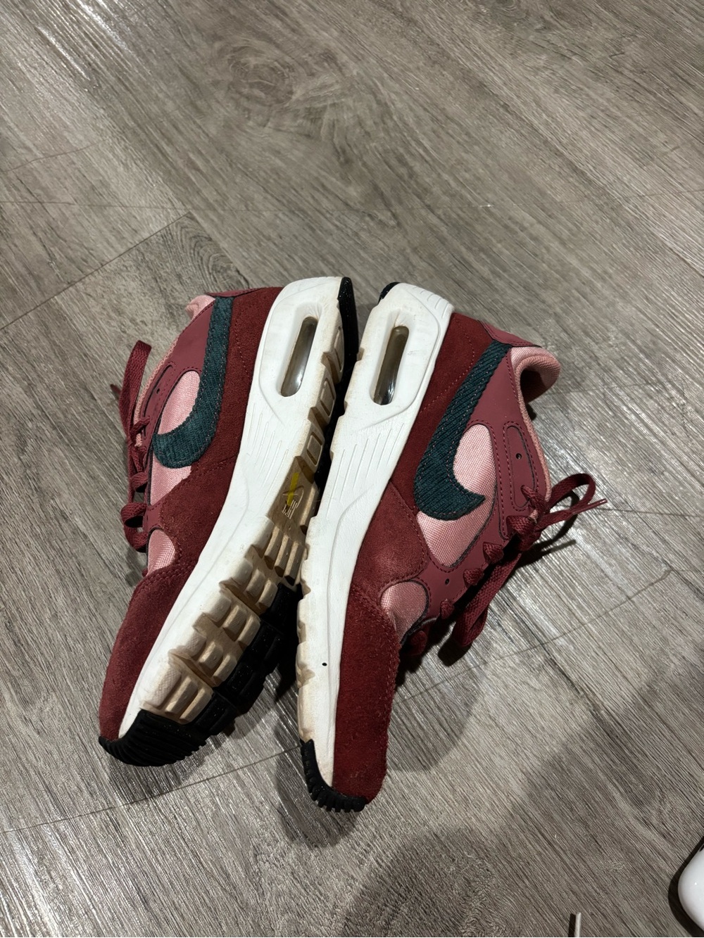 Nike Air Max SC Casual Sneakers Women's Size 8.5 Pink Maroon - Picture 3 of 7